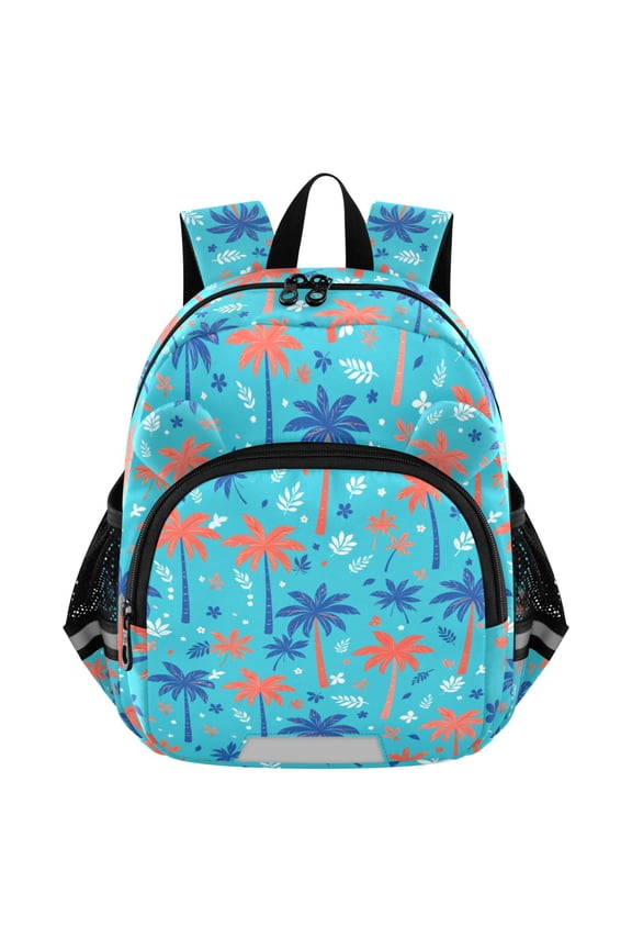 Summer Palm Trees Mini Backpack School Bookbag Age 3-7 Small