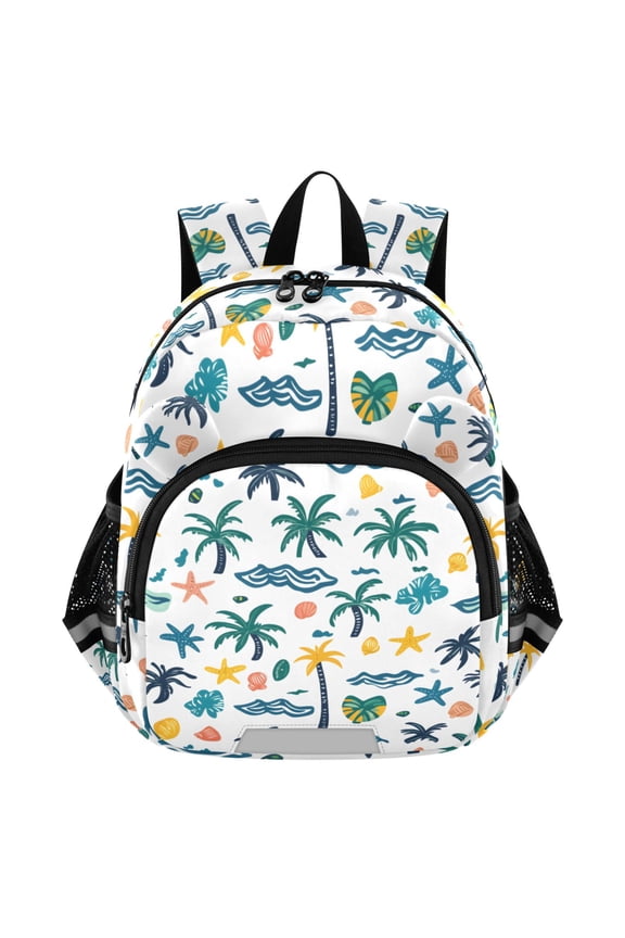 Summer Palm Trees Mini Backpack School Bookbag Age 3-7 Small