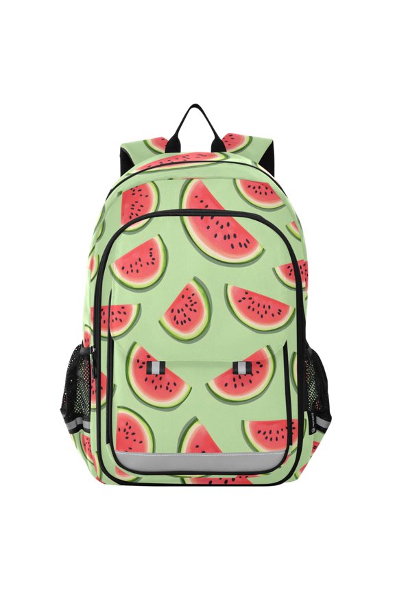 Summer Watermelons Laptop Backpack Purse Travel Bag Casual School Bookbag Rucksack for Women Men