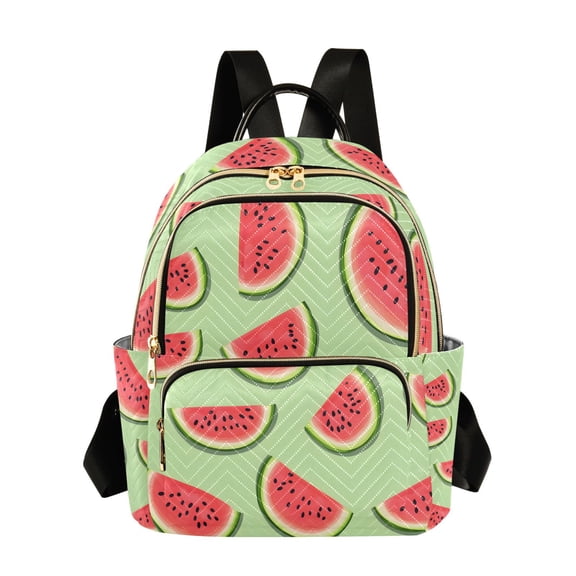 ALAZA Summer Watermelons Womens Travel Laptop Backpack Large Daypack Ladies Shoulder Bags S