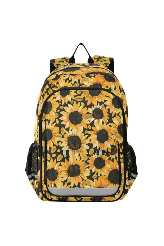 Sunflowers Laptop Backpack Purse Travel Bag Casual School Bookbag Rucksack for Women Men