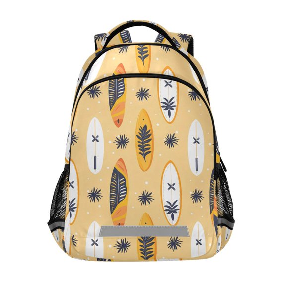 ALAZA Surfboard Summer Backpack Elementary School Bag Bookbag Travel Rucksack