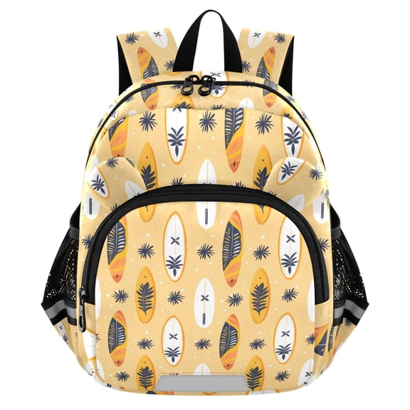 ALAZA Surfboard Summer Mini Backpack School Bookbag Age 3-7 Medium