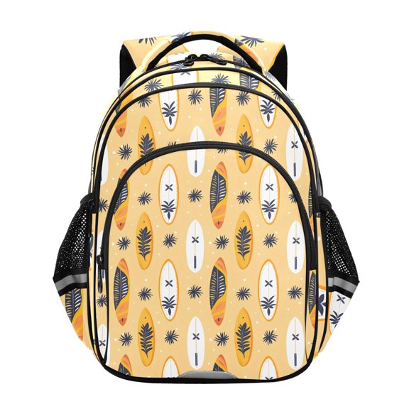 ALAZA Surfboard Summer School Backpack Elementary Bag Bookbag Travel Rucksack