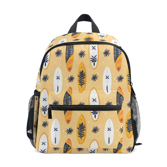 ALAZA Surfboard Summer School Backpack Small Bookbag Mini Bags