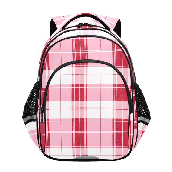 ALAZA Tartan Checkered Pattern School Backpack Elementary Bag Bookbag Travel Rucksack