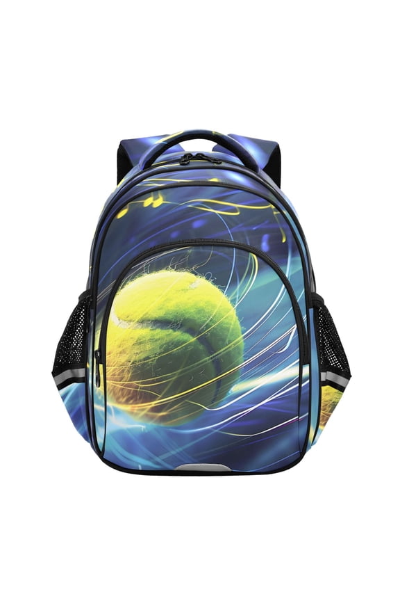 Tennis Ball School Backpack Elementary Bag Bookbag Travel Rucksack