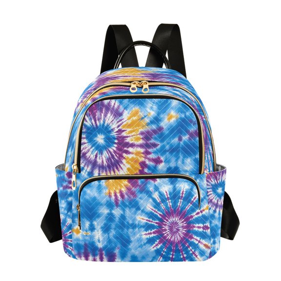 ALAZA Tie Dye Womens Travel Laptop Backpack Large Daypack Ladies Shoulder Bags M