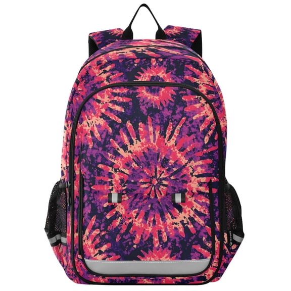ALAZA Tie-dye Purple-p1 Laptop Backpack Purse Travel Bag Casual School Bookbag Rucksack for Women Men