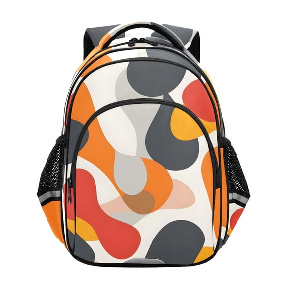 ALAZA Trendy Abstract Pattern School Backpack Elementary Bag Bookbag Travel Rucksack