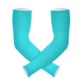 thumbnail image 1 of ALAZA Turquoise UV Sun Protection Arm Sleeves UPF 50+ Compression Cooling Sleeve 1 Pair, 1 of 7