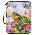 ALAZA Turtle Flowers Butterfly Pattern Expanding Accordion File Folder ...