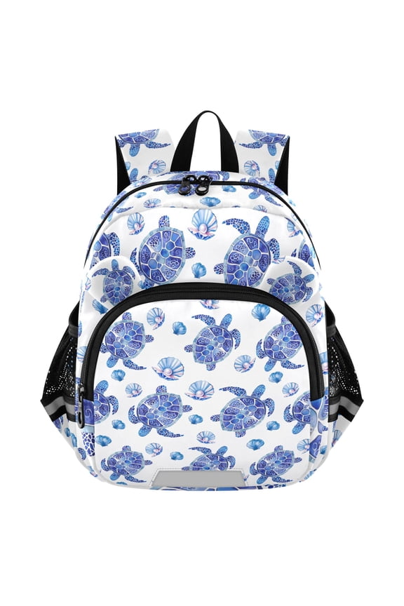 Turtles Seashells Mini Backpack School Bookbag Age 3-7 Medium