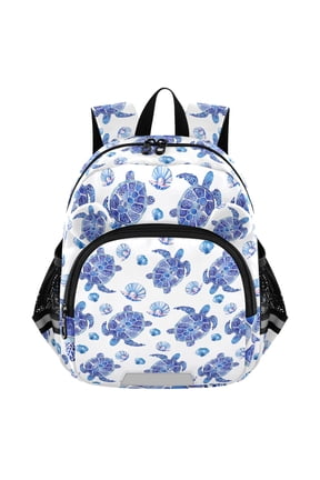 Turtles Seashells Mini Backpack School Bookbag Age 3-7 Medium