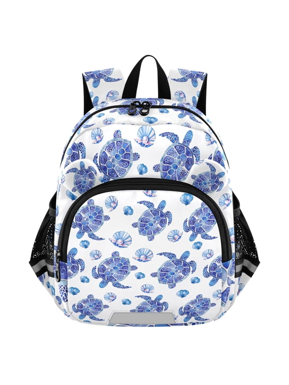 Turtles Seashells Mini Backpack School Bookbag Age 3-7 Small
