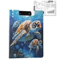 thumbnail image 1 of ALAZA Turtles in Ocean A4 Foldable Clipboard 360 Degree Folder Binder, 1 of 9