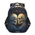 thumbnail image 1 of ALAZA Two Human Skeleton School Backpack Elementary Bag Bookbag Travel Rucksack, 1 of 6