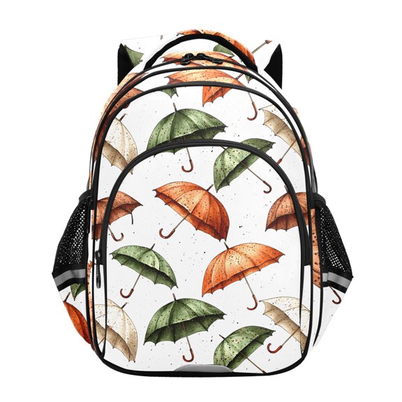 ALAZA Umbrella Pattern School Backpack Elementary Bag Bookbag Travel Rucksack