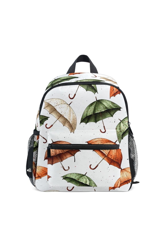 Umbrella Pattern School Backpack Small Bookbag Mini Bags