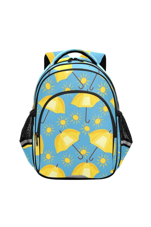 Umbrella and Sun School Backpack Elementary Bag Bookbag Travel Rucksack
