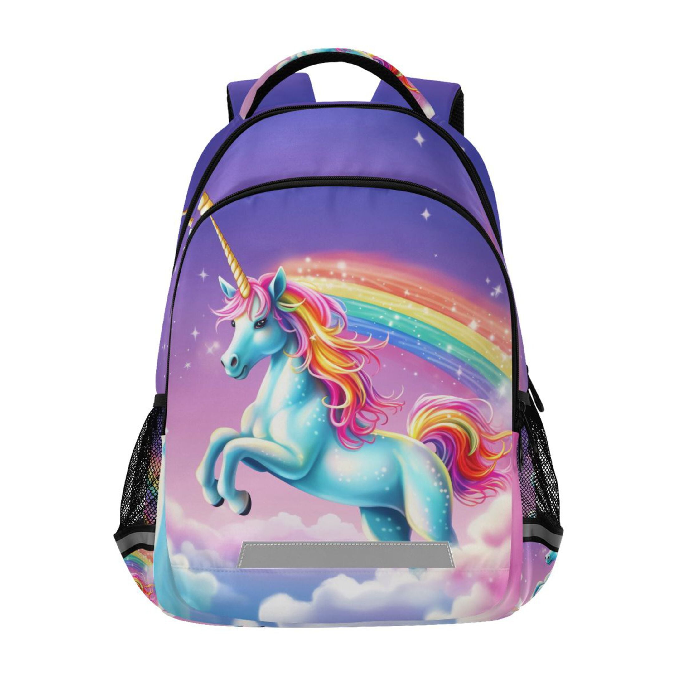 Under One Sky Rainbow Unicorn Hearts Mini Backpack LSFBK0005-  main image 4