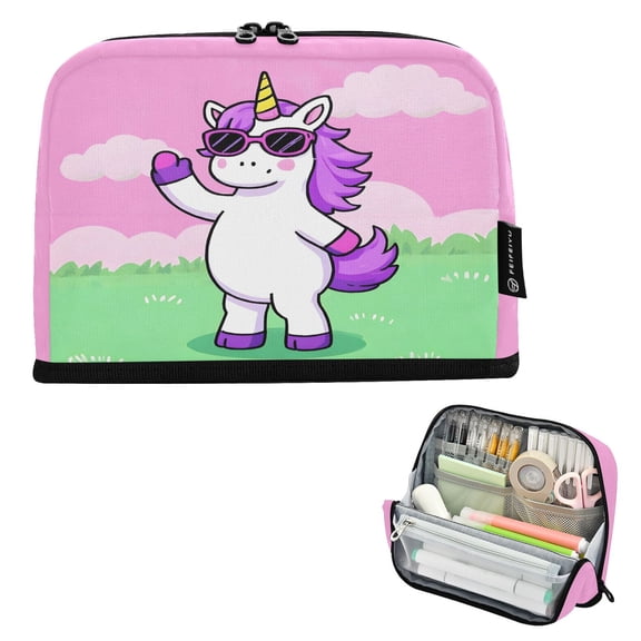 ALAZA Unicorn-u3 Pencil Case Pen Pouch Bag Large Capacity Organizer