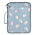ALAZA Watercolor Baseballs Pattern Expanding Accordion File Folder 3 ...
