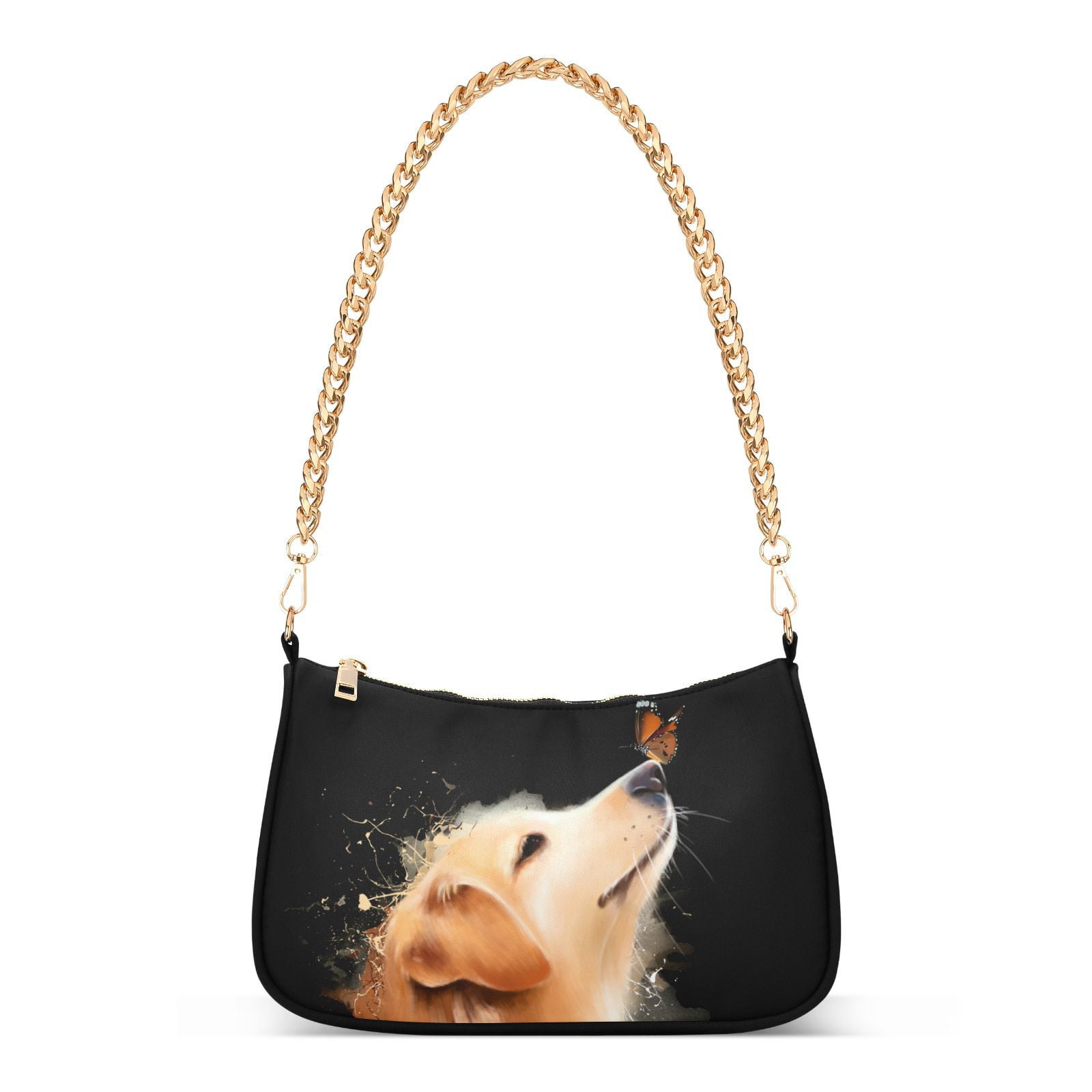 Golden Retriever Shoulder Bag - Watercolor Golden Retriever Shoulder Bag - Watercolor