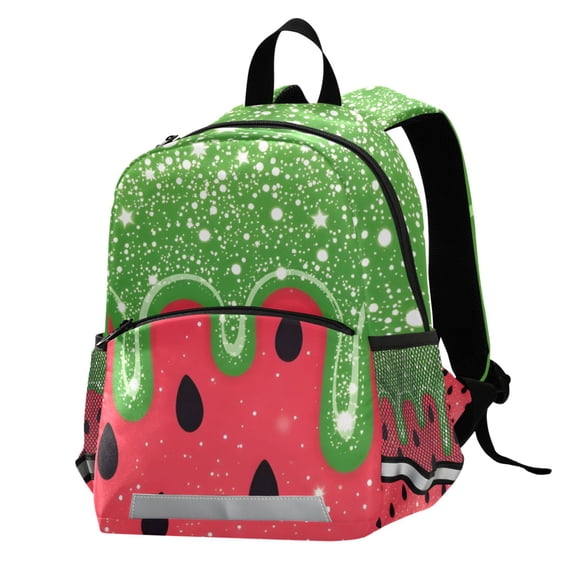 ALAZA Watermelon Glitter School Backpack Elementary Student Bookbag