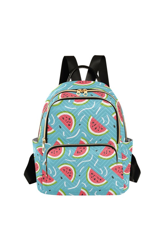Watermelons Womens Travel Laptop Backpack Large Daypack Ladies Shoulder Bags S