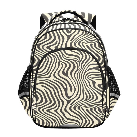 ALAZA Wavy Stripes School Backpack Elementary Bag Bookbag Travel Rucksack