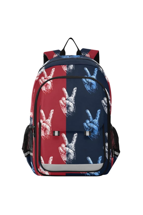 Winner Gesture Laptop Backpack Purse Travel Bag Casual School Bookbag Rucksack for Women Men