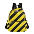 thumbnail image 1 of ALAZA Yellow Stripes Womens Travel Laptop Backpack Large Daypack Ladies Shoulder Bags S, 1 of 7