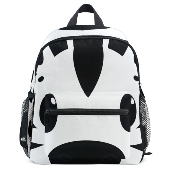 ALAZA Zebra Face Pattern School Backpack Student Bookbag Mini Bag