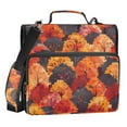 thumbnail image 1 of ALAZA Zipper Binder Autumn Trees 3 Ring Trapper Keeper File Folder Organizer Bag, 1 of 8