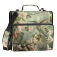 thumbnail image 1 of ALAZA Zipper Binder Bag Hummingbird Floral 3 Ring File Folder Binder Organizer Bag, 1 of 8