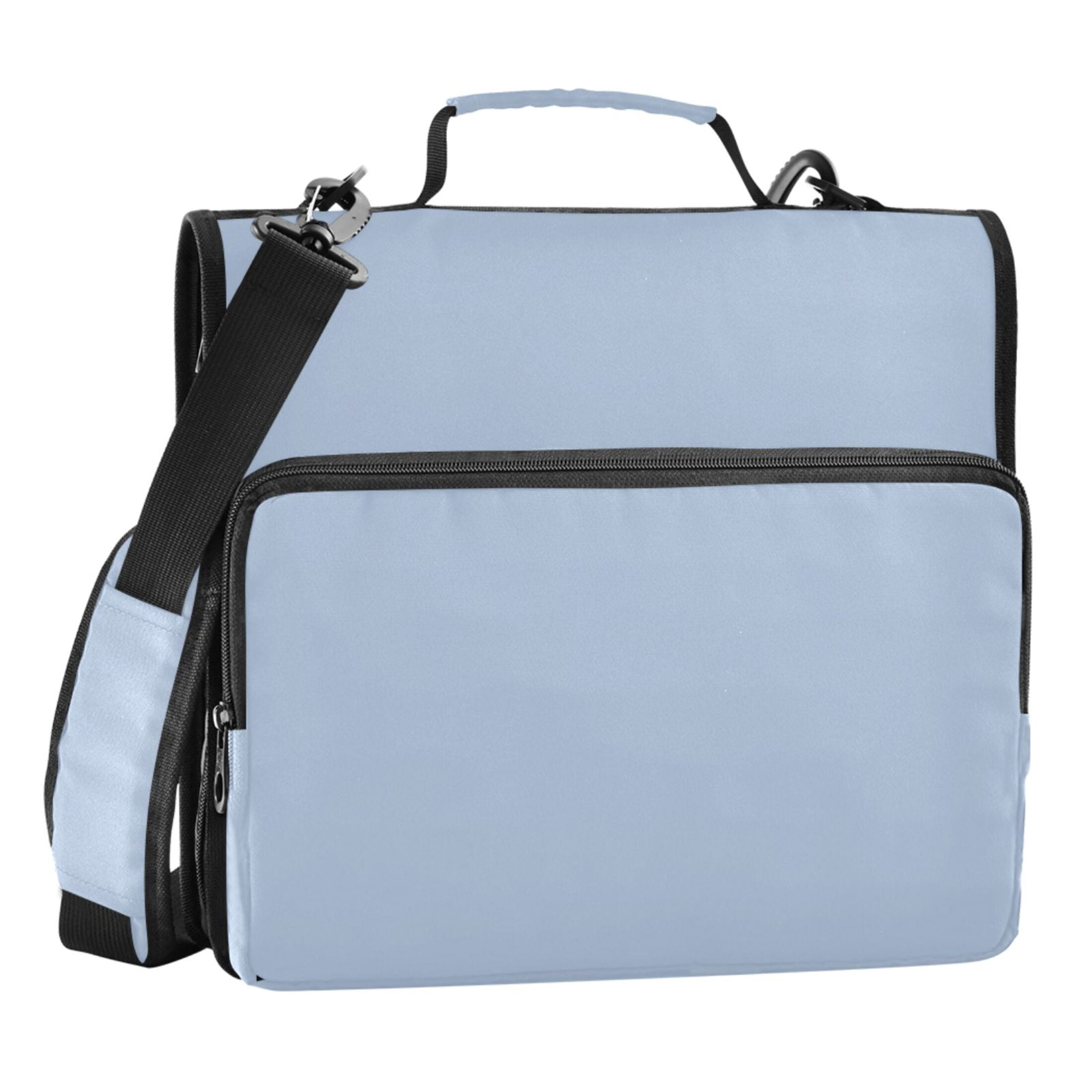 ALAZA Zipper Binder Lake Blue 3 Ring Trapper Keeper File Folder Organizer Bag