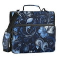 thumbnail image 1 of ALAZA Zipper Binder Paisley Floral 3 Ring Trapper Keeper File Folder Organizer Bag, 1 of 8