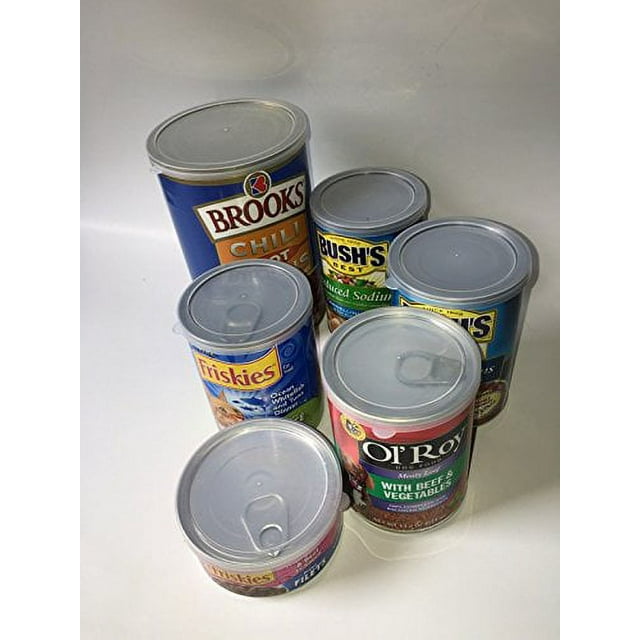 ALAZCO 12pc BPAFree Can Covers 2 Large 2 Medium 8 Small Plastic