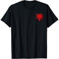 thumbnail image 1 of ALBANIA NATIONAL FLAG ALBANIAN EAGLE TIRANA T-Shirt, 1 of 4