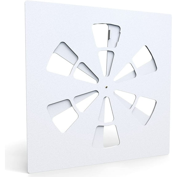 ALBEN 24" x 24" Office Vent Cover - (1 Pack) Square Adjustable Vent Cover For 24"x24" Flat Office Ceiling Vents, Conditioner or Heat Air Deflector