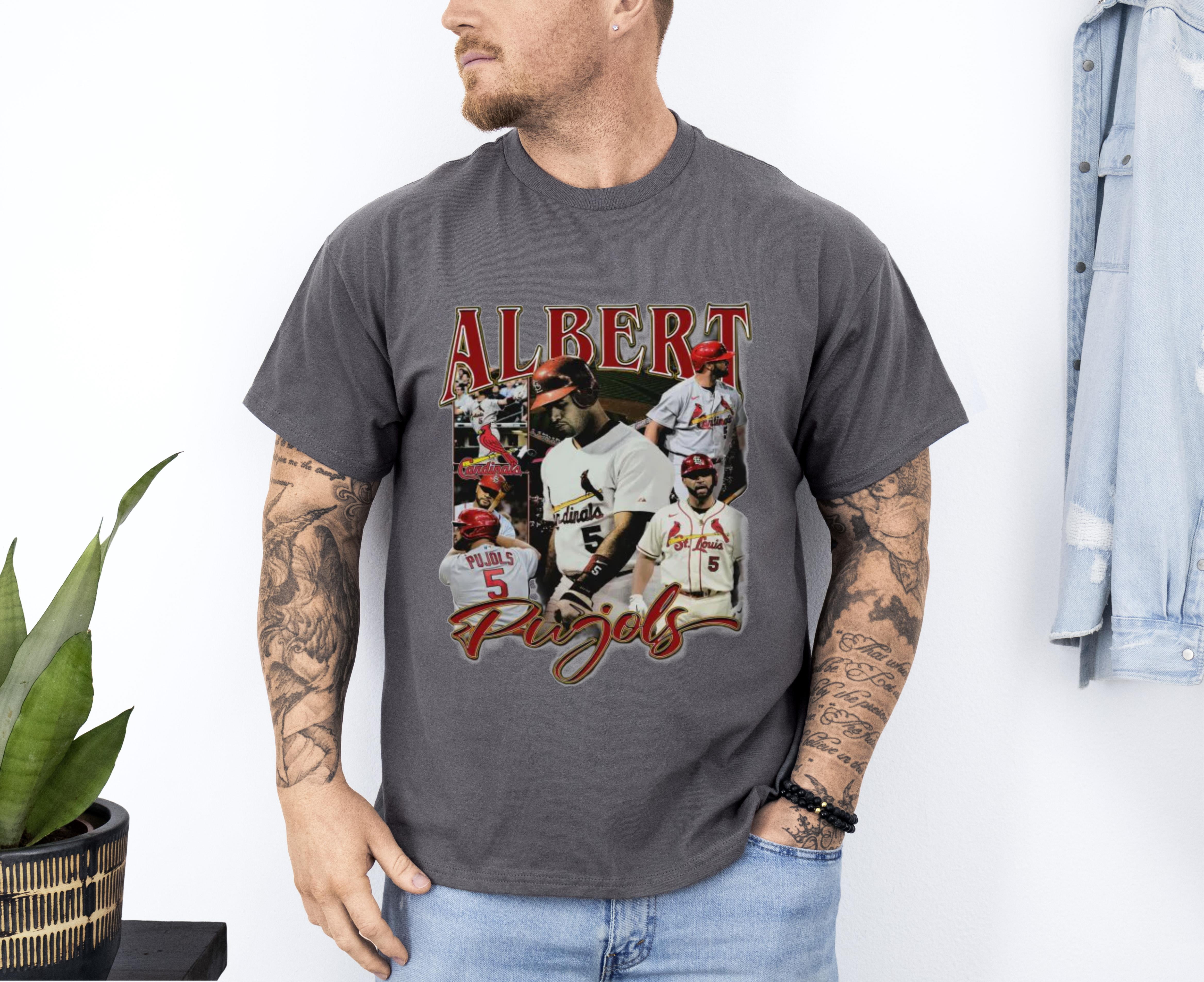 ALBERT PUJOLS UNISEX TSHIRT,baseball shirt,baseball graphic tee