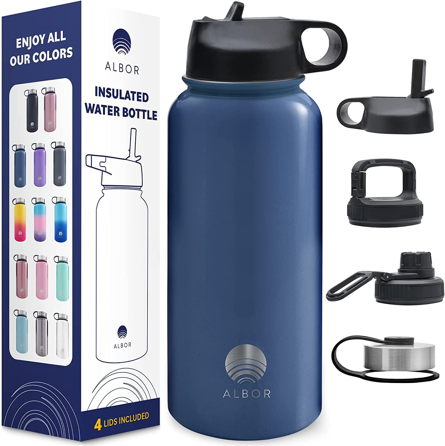 https://i5.walmartimages.com/seo/ALBOR-Insulated-Water-Bottle-with-Straw-and-4-Leak-Proof-Lids-Stainless-Steel-32-Oz-Navy-Blue_71551397-fd85-4ee4-83f3-634d39d9208f.1d644820a85ed71331deebbed87e4213.jpeg