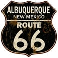thumbnail image 1 of ALBUQUERQUE, NEW MEXICO Route 66 Shield Metal Sign Man Cave Garage 211110014134, 1 of 1