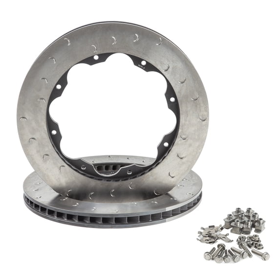 Alcon Nissan R35 GTR Gen 1/2 380X30mm Rotor Ring Kit - Rear Right ...