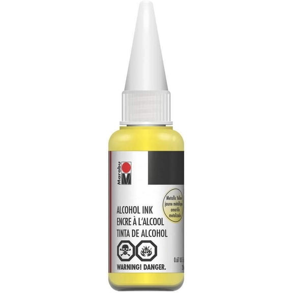 ALCOHOL INK 20ML NEON YELLOW