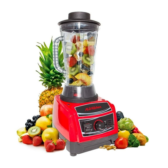ALDKitchen Commercial Blender | Portable Blender for Smoothies & Cocktails | Stainless Steel Blade | 110V (ALD-968)