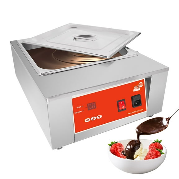 ALDKitchen Digital Electric Chocolate Melter | 8 kg Commercial Chocolate Heater | 1 Tank | 110 V
