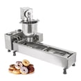 thumbnail image 1 of ALDKitchen Mini Donut Maker Commercial | Automatic Doughnut Machine | 3 Nozzles Set | No plug | Stainless Steel, 1 of 14