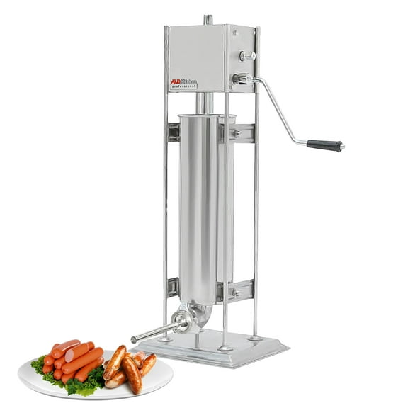 ALDKitchen Sausage Stuffer | Manual Control | 7L | Vertical Sausage Machine